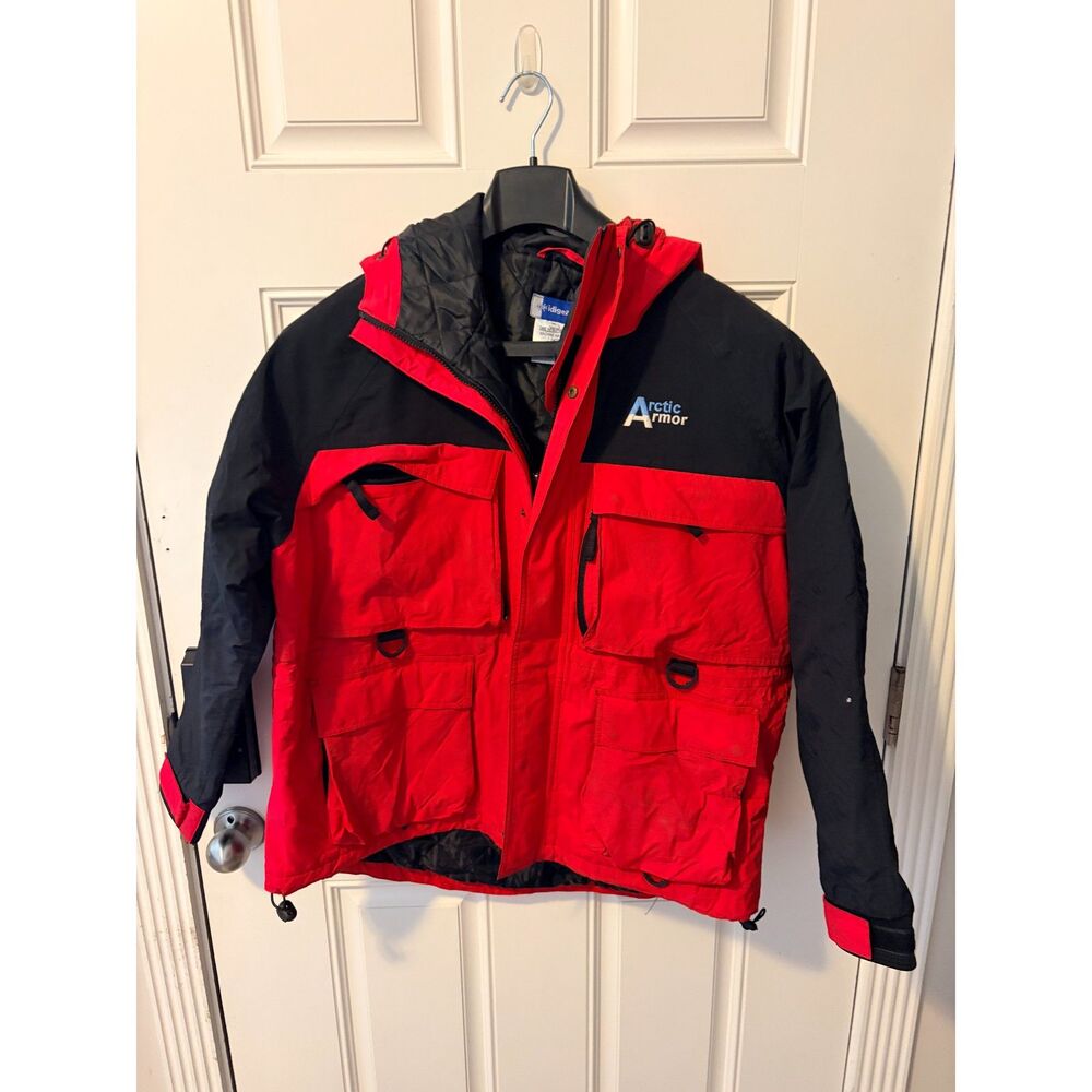 ARTIC ARMOR RED/BLACK JACKET, Mens Medium